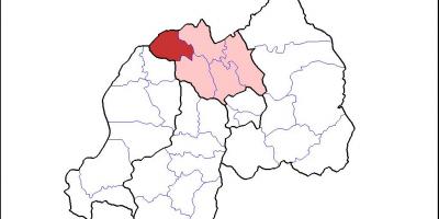 Mapa de musanze Rwanda