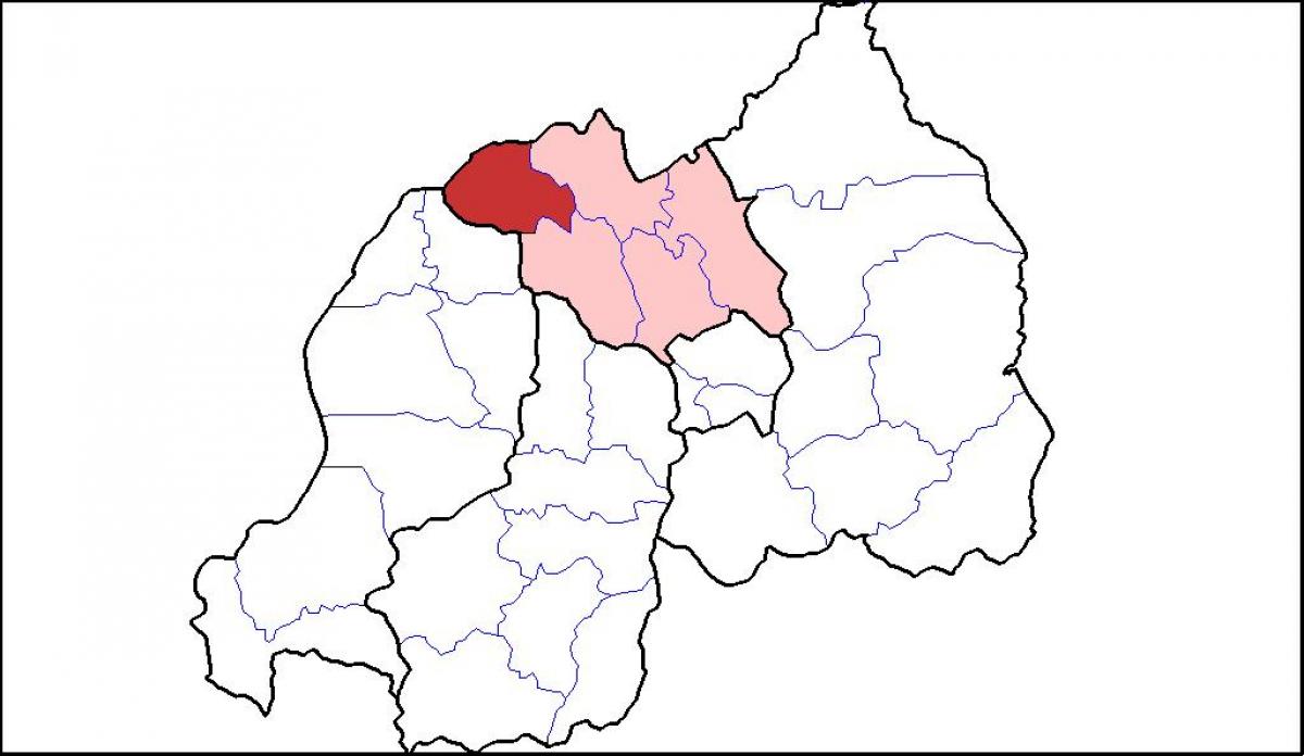 mapa de musanze Rwanda